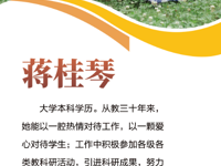 辅导教师——蒋桂琴